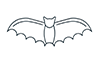 icone de chauve-souris